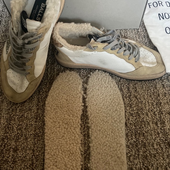 Golden goose ball star with extra fleece insert - Picture 4 of 5